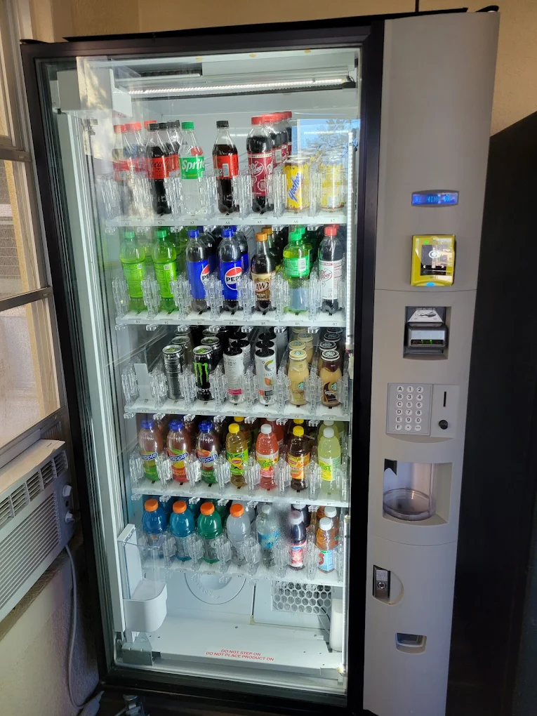 Snack and Drink Vending Machines setup in Mango